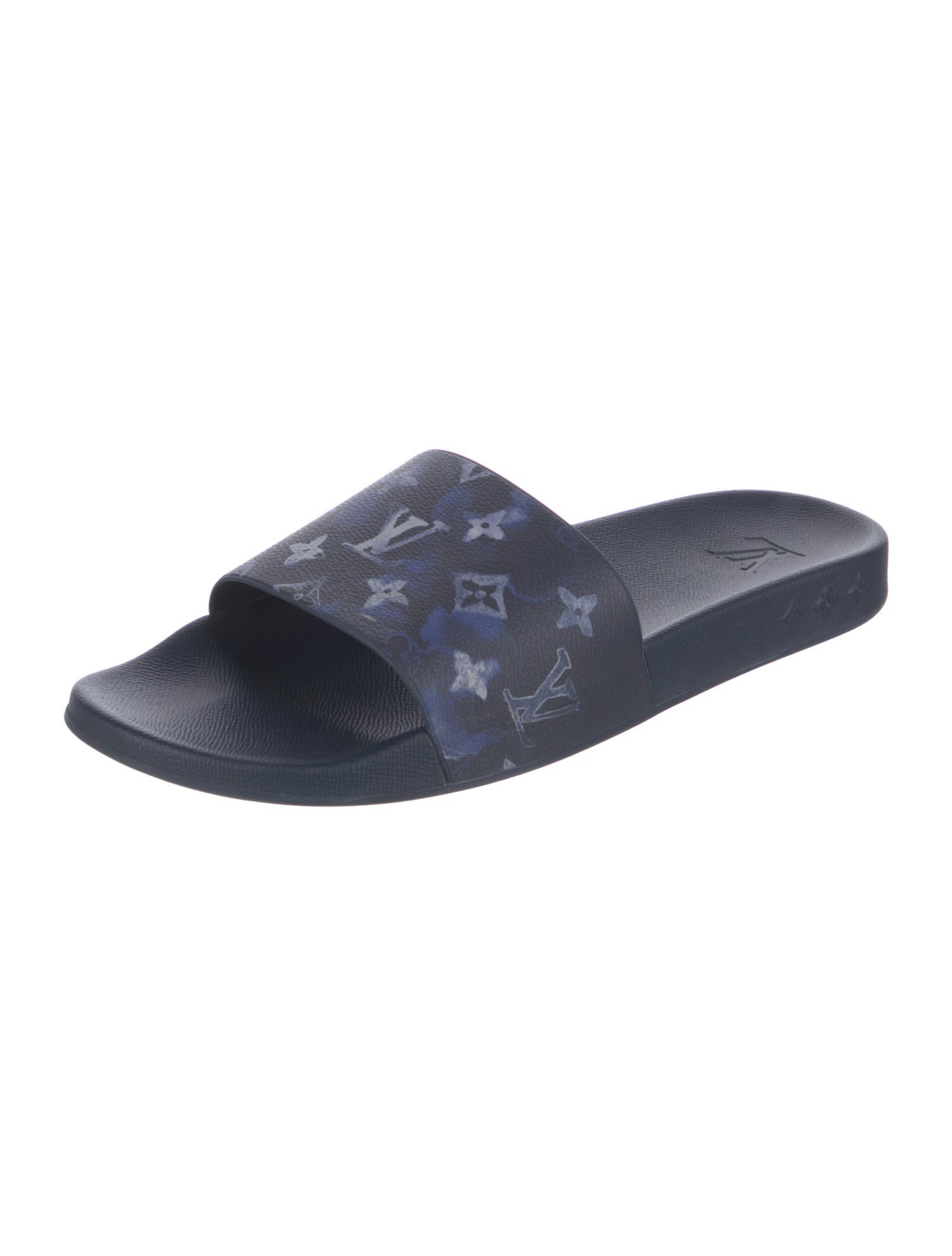 Louis Vuitton LV Monogram Rubber Slides